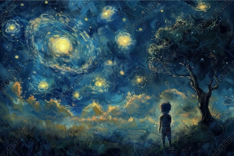 Night Sky Clipart Image 24