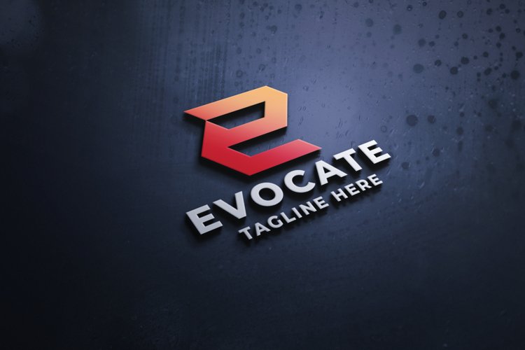 Evocate Letter E Pro Logo Template example image 1