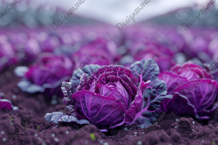 Cabbage Vegetable Background Wallpaper
