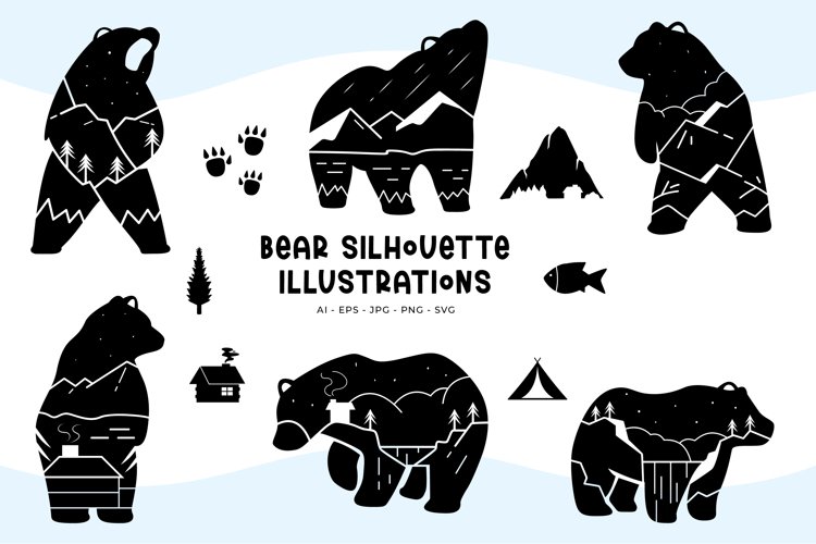 Mountain Silhouette Image 11
