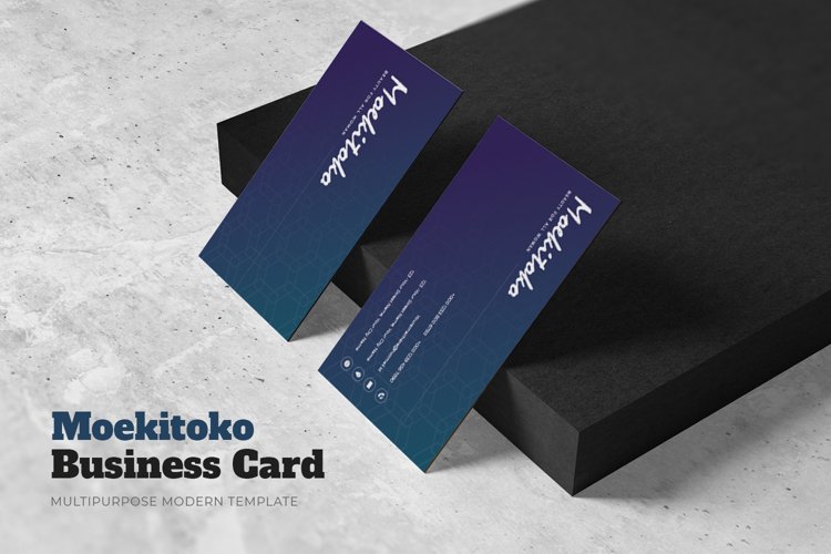 Moekitoko Business Card example image 1