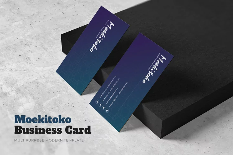 Moekitoko Business Card