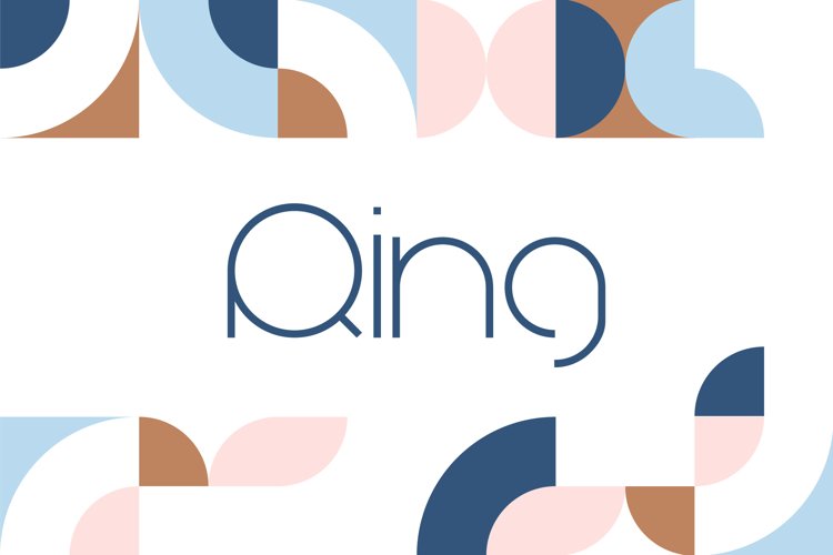 Ring Sans Font Family example image 1