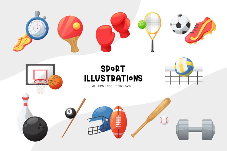 Sport Illustrations example image 1