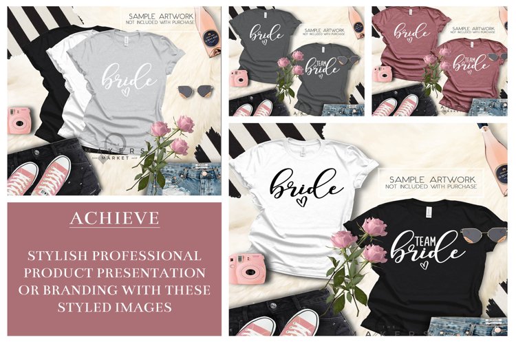 Adult T-Shirt/ T-Shirt Mock-up, Bella Canvas T-Shirts/