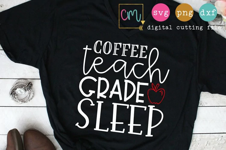 Coffee Teach Grade Sleep Cutting File