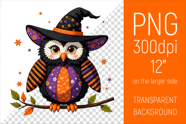 Halloween Owl Clipart |Halloween Party Design