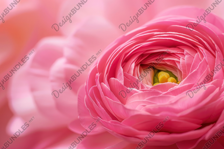 Persian Buttercup Background Wallpaper