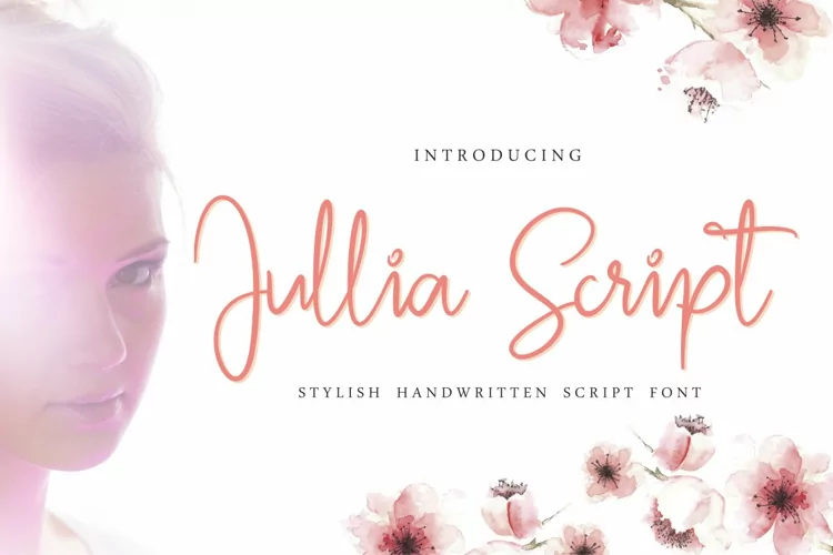 Jullia Script - A Graceful Handwritten Font