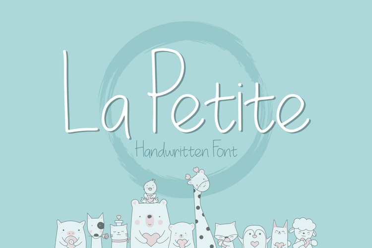 La Petite Handwritten Font example image 1