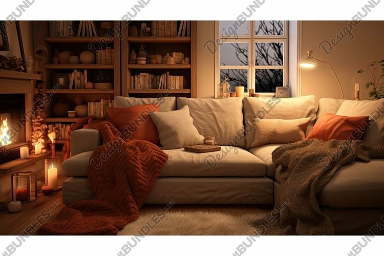 serene cozy interior room example image 1