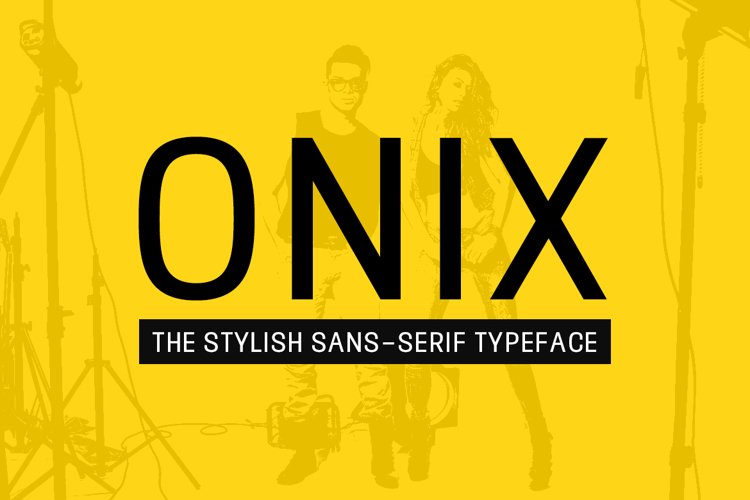ONIX - Stylish Display Typeface example image 1