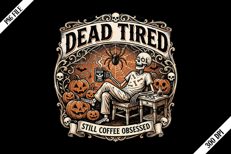 Dead Tired Png Designs
