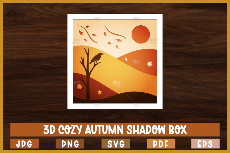 3d Shadow Box Svg Image 4
