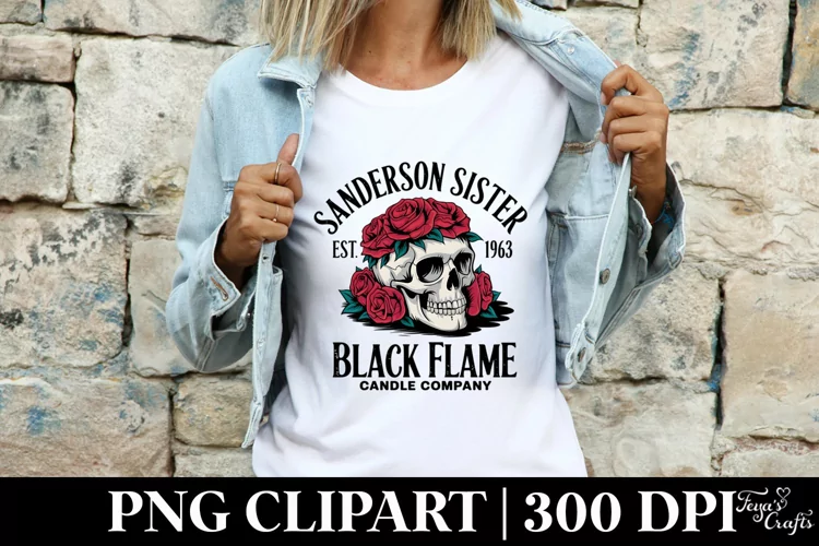 Sanderson Sister PNG Clipart |Tshirt Design