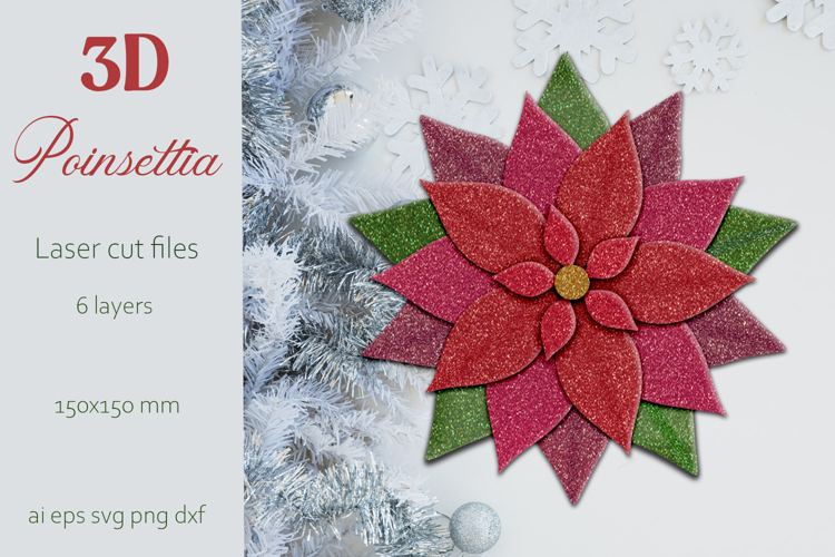 3D Christmas SVG Image 11