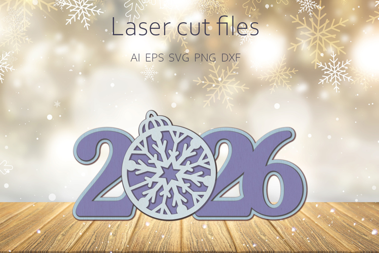 3D Christmas SVG Image 4