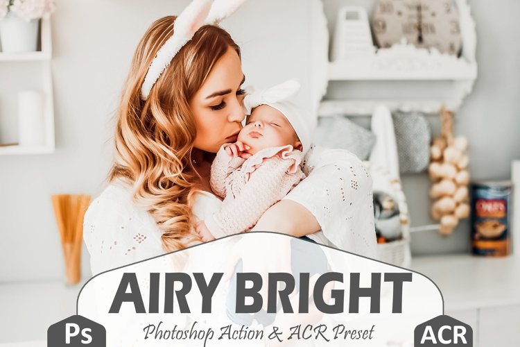 28 Airy Bright Photoshop Actions And ACR Presets example image 1