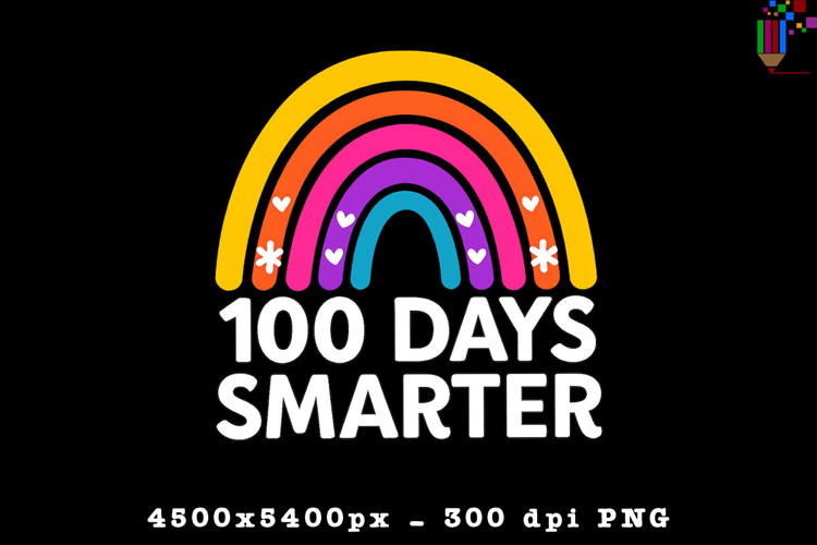 100 days of School SVGs Image 8
