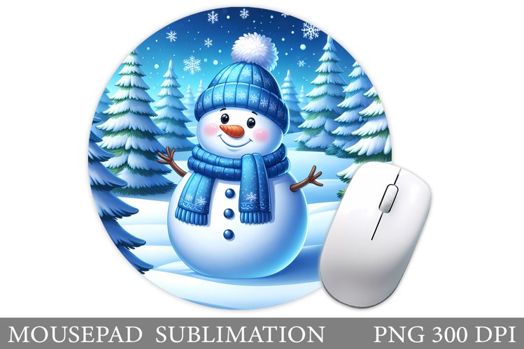 Cute Snowman Clipart Image 24