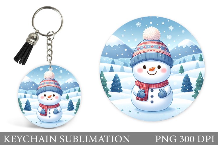 Cute Snowman Clipart Image 6