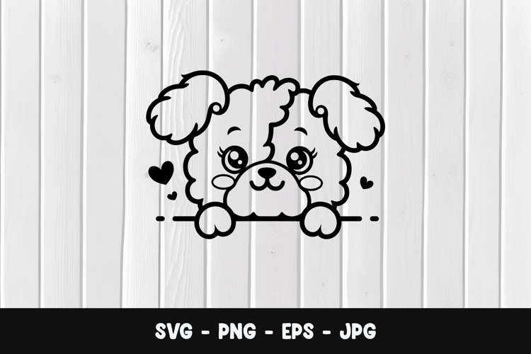 Puppy Dog Svg Image 12