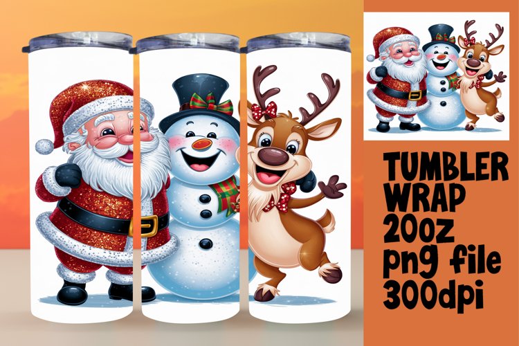 Christmas Tumbler Wrap Image 22