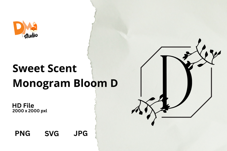 Sweet Scent Monogram Bloom