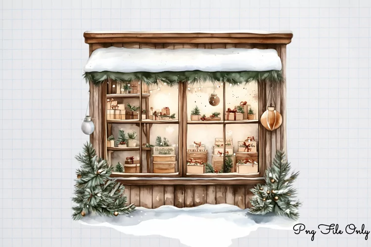 Cozy Christmas Clipart PNG