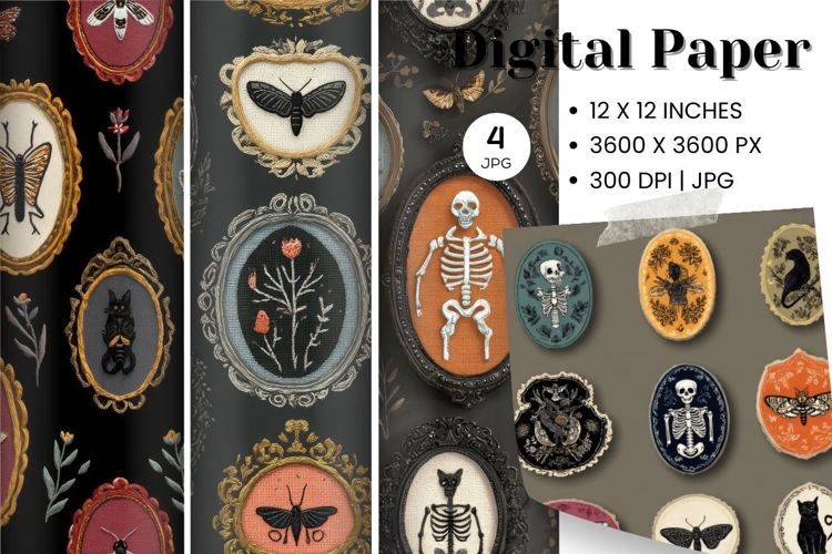 Skull Background Image 2