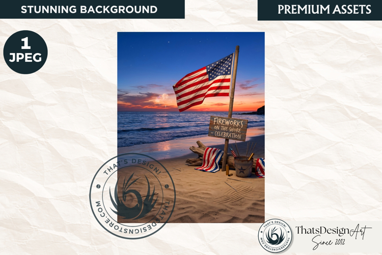 Patriotic Americana Backdrops - 4th of july backgrounds