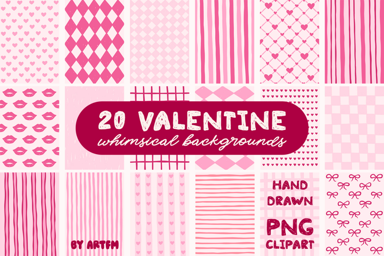 Valentine Digital Paper Image 7