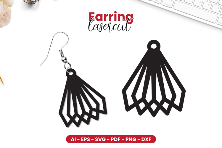 Earring LaserCut - Lasercut File
