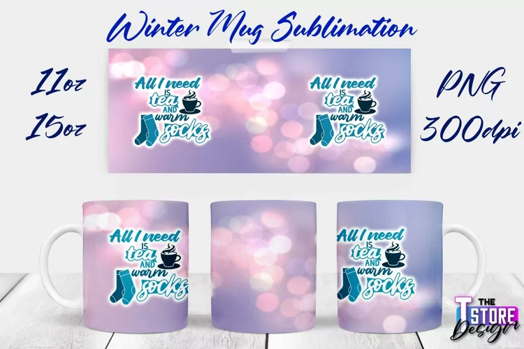Winter Mug Sublimation | Winter 11 oz |15 oz Mug Sublimation