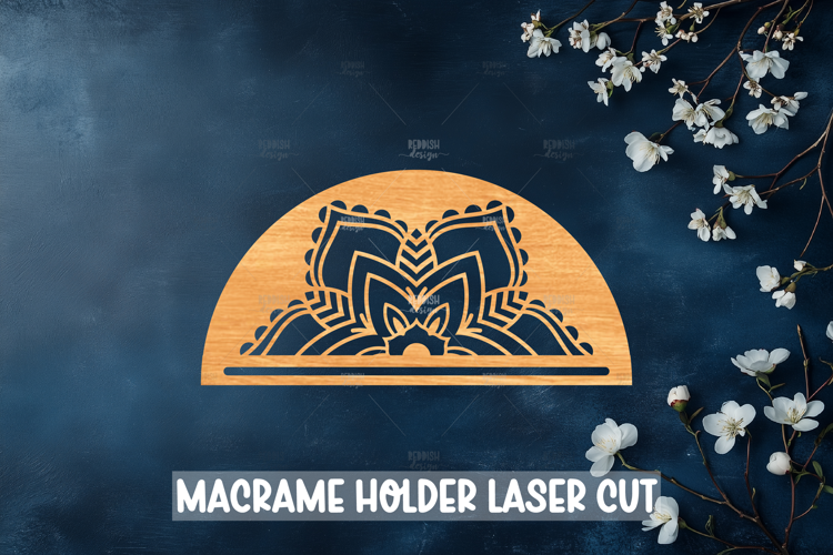 Macrame Holder Laser cut, Home decor Laser Cut