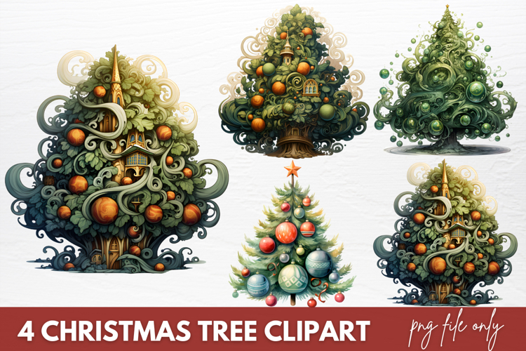 Weihnachtsbaum PNG Image 20