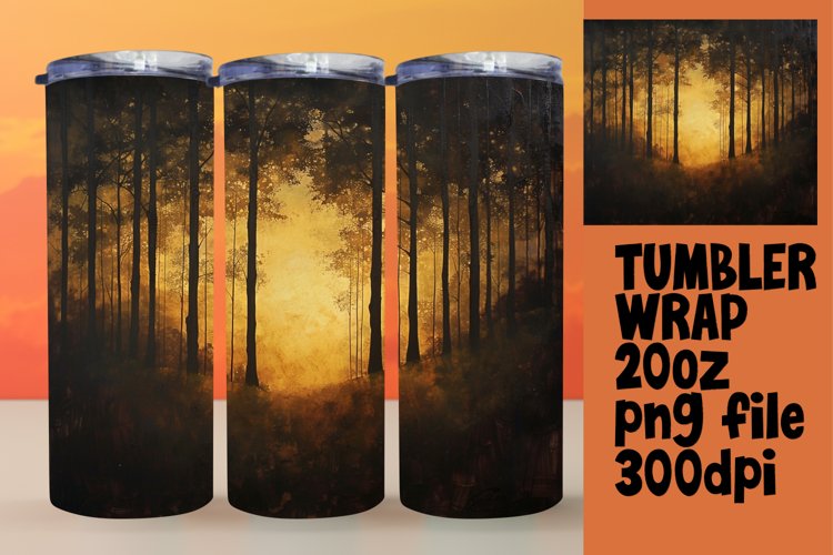Serene Horizon Tumbler Wrap