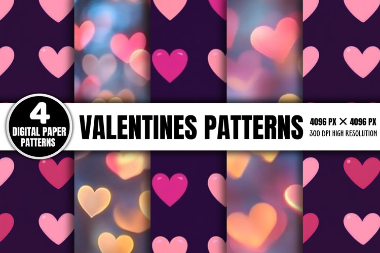 Pink Heart Background Image 20