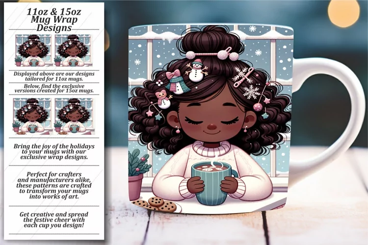 Cultural Christmas Delight Mug Wrap