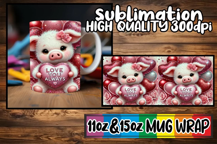 Cozy evenings 11oz 15oz sublimation wrap, Valentines