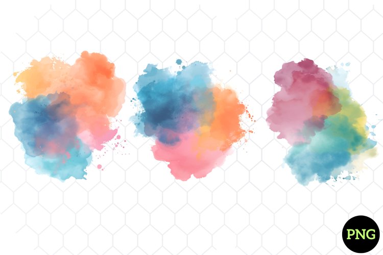 Watercolor Splash Clipart