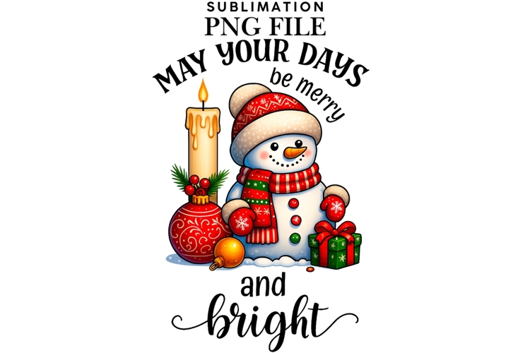 Snowman Sublimation Image 9