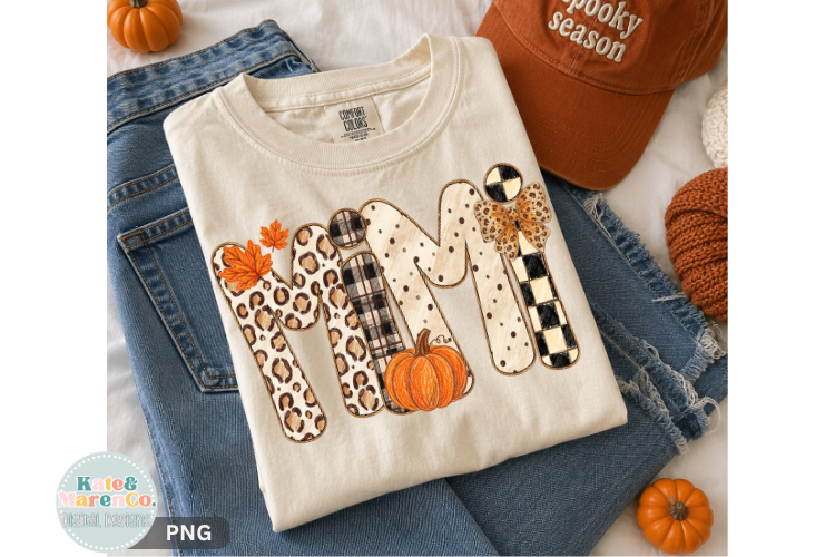 Fall Mimi PNG | Thankful Mimi PNG | Mimi Pumpkin PNG