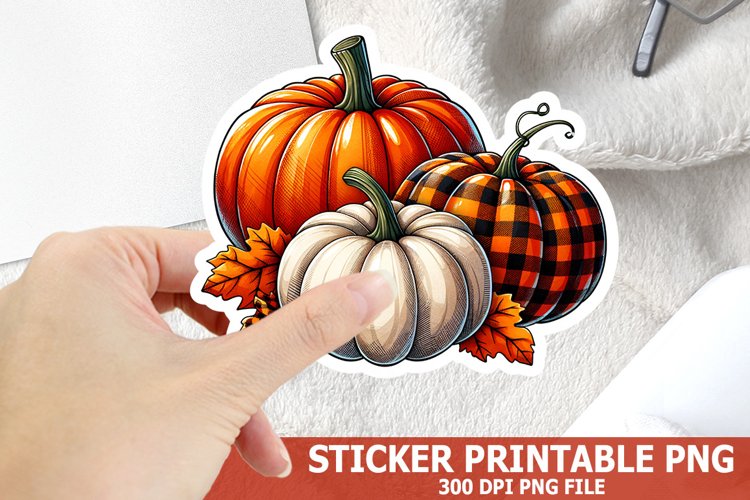 Pumpkin Howdy Sticker| Halloween Pumpkin Sticker