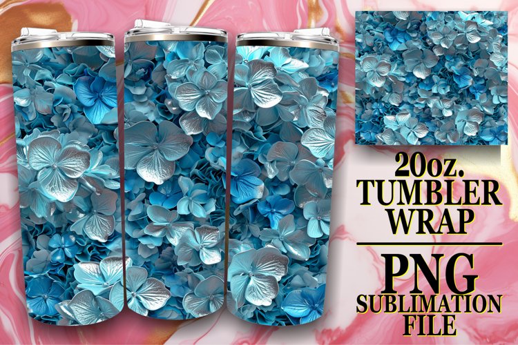 Blossoming Tumbler Wrap - Spring example image 1