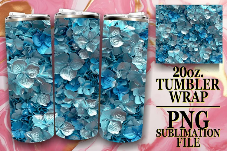 Blossoming Tumbler Wrap - Spring