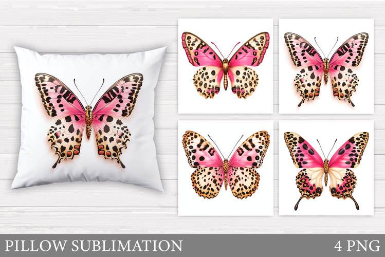Butterfly Sublimation. Butterfly Pillow Design