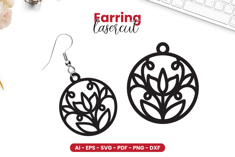 Earring LaserCut - Lasercut File