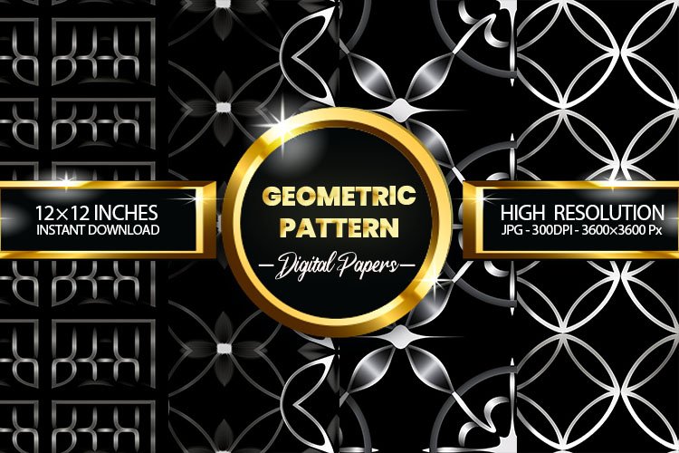 Geometric Seamless Pattern Image 3