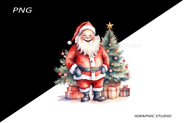 Santa Clause Clipart Image 13
